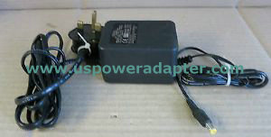 New OEM AC Power Adapter 12V 1A UK 3 Pin Plug - Model No. AD-121ADDT - Click Image to Close